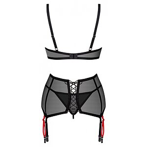 Set Obsessive Glandez 3 Piese Negru XL-2XL