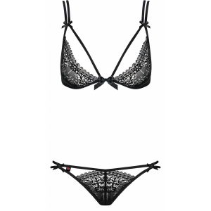 Set Sexy Obsessive Intensa Negru L-XL