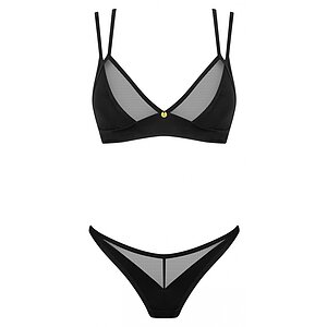 Set Obsessive Nesari 2 Piese Negru XS-S