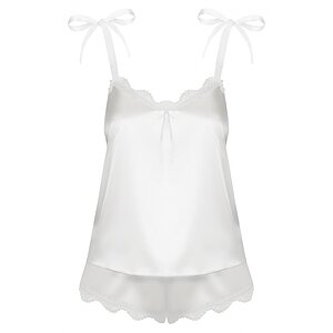 Set Obsessive Prima Neve Alb L-XL