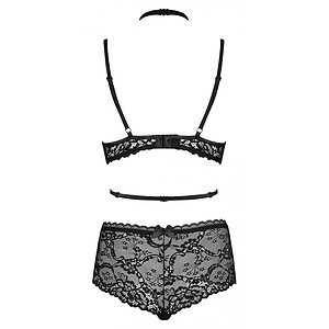 Set Obsessive Raquelia Negru L-XL