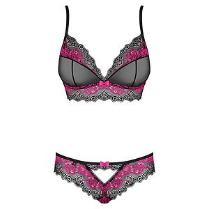 Set Obsessive Tulia Negru S-M