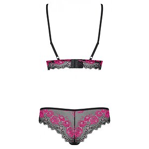 Set Obsessive Tulia Negru S-M