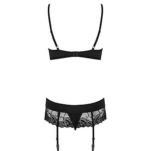 Set Obsessive Wonderia Negru L-XL
