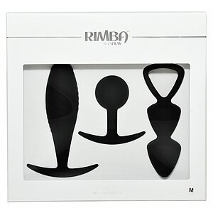 Set of Anal Plugs Size M Basel Negru