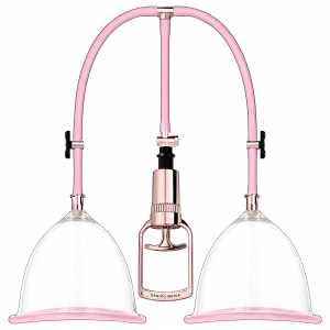 Set Pompă Sâni Large Rose Gold pe Domnisoare.ro
