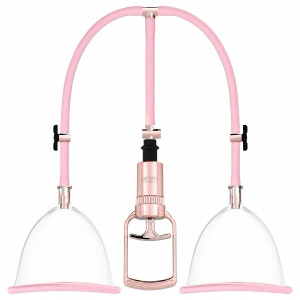 Set Pompă Sâni Medium Rose Gold pe Domnisoare.ro