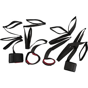 Set Restraint Bondage Negru pe Domnisoare.ro