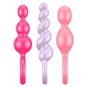 Set Satisfyer Anal Plugs Multicolor