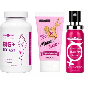 Set Seducător: Bust Mai Plin, Plăcere Intensă, Strângere pe Domnisoare.ro