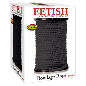 Sfoară Fetish Fantasy Series Bondage Negru pe Domnisoare.ro