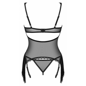 Corset Obsessive Sherila Negru M-L