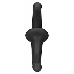 Silicone Strapless Strapon Negru
