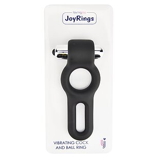 Silicone Vibrating Ring Negru