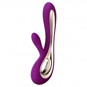 Vibrator Rabbit Lelo Soraya 2 cu Două Motoare Mov Vibrator Rabbit Lelo Soraya 2 cu Două Motoare Mov pe Domnisoare.ro