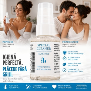 Spray Pentru Curățarea Jucăriilor Sexuale 50ml