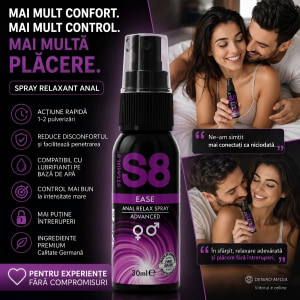 Stimul8 S8 Ease Spray Relaxant Anal 30 ml Pentru Comfort