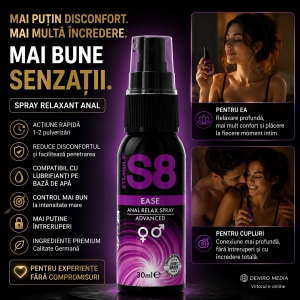 Stimul8 S8 Ease Spray Relaxant Anal 30 ml Pentru Comfort