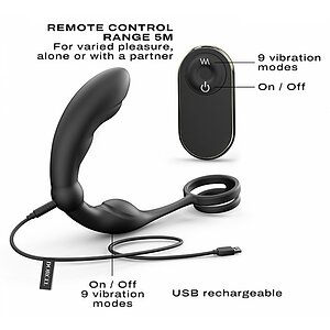 Stimulator Prostată Dorcel P-Ring Negru