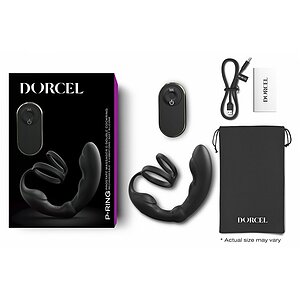 Stimulator Prostată Dorcel P-Ring Negru