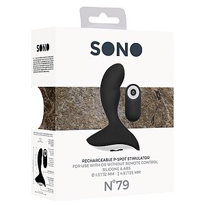 Stimulator Prostată No. 79 Rechargeable Negru
