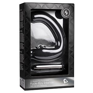 Stimulator Prostată Rude-Boy Intense Negru