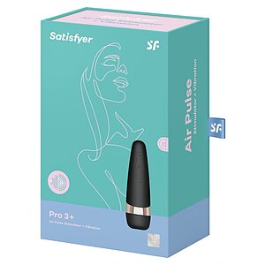 Stimulator Satisfyer Profesional III Vibrator Negru