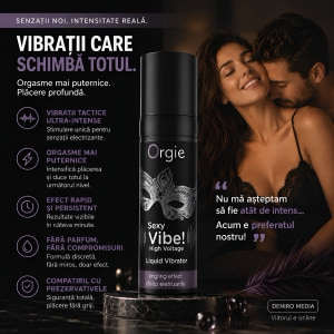 Stimulent Efect Vibrație High Voltage 15ml