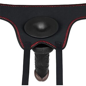 Strap-On Ajustabil Cu 10 Funcții De Vibrație Maro