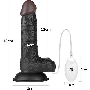 Strap-On Ajustabil Cu 10 Funcții De Vibrație Maro