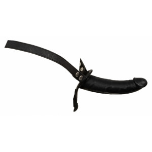 Strap On Cu Vibrații Double Thruster Negru