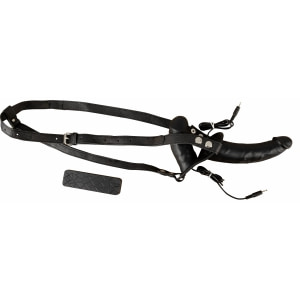 Strap On Cu Vibrații Double Thruster Negru