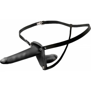 Strap-On Double Penetrix Negru Strap-On Double Penetrix Negru pe Domnisoare.ro