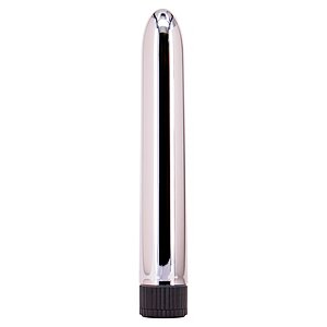 Super Slick Vibrator Argintiu pe Domnisoare.ro