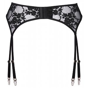 Suspender Belt Cottelli Collection So Nice Negru S-M