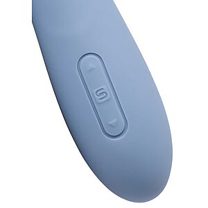 Svakom Ava Neo, Vibrator cu Împingere 5x5, Reîncărcabil Albastru