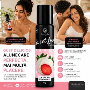 Sweet Love Foreplay Gel Strawberry 55g