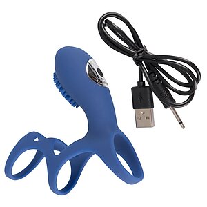 Sweet Smile Rechargeable Couple Albastru