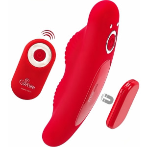 Sweet Smile Vibrator Pentru Chiloți: 10 Moduri, Reîncărcabil Roșu Sweet Smile Vibrator Pentru Chiloți: 10 Moduri, Reîncărcabil Roșu pe Domnisoare.ro