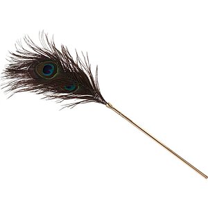 Taboom Dona Peacock Tickler Pene Păun Roz Auriu 27 cm