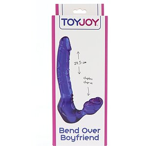 ToyJoy Bend Over Strapless Mov – 24.5 cm Fără Chingi