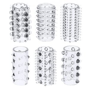 Set Manșoane Cu Striații Transparent Set Manșoane Cu Striații Transparent pe Domnisoare.ro