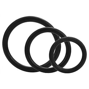 Tri-Rings Negru Tri-Rings Negru pe Domnisoare.ro