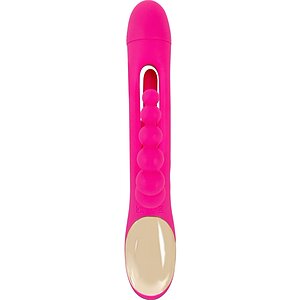 Triple Vibe Flicking – 3 Motoare, 7 Viteze, Reîncărcabil Roz