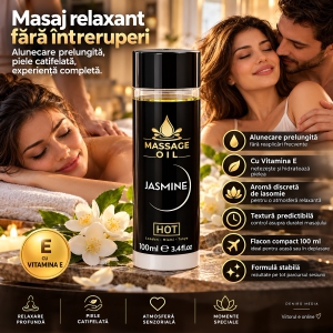 Ulei de Masaj Senzual Jasmin pentru Preludiu 100 ml