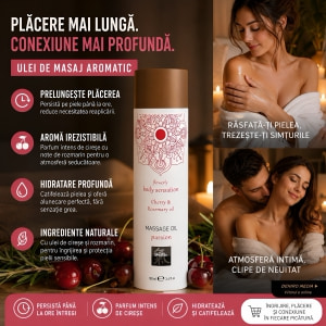 Ulei De Masaj Passion Cireșe și Rozmarin 100 ml