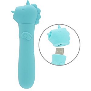 Unihorn Mini Vibrator Unicorn – 10 Moduri, Reîncărcabil Turcoaz Unihorn Mini Vibrator Unicorn – 10 Moduri, Reîncărcabil Turcoaz pe Domnisoare.ro