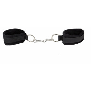 Velcro Cuffs Negru pe Domnisoare.ro