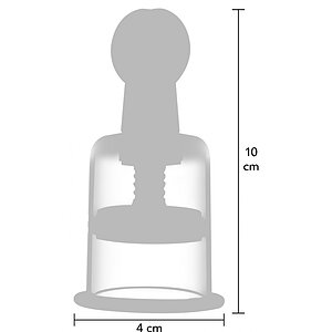 Ventuze Pentru Clitoris și Mameloane Transparent