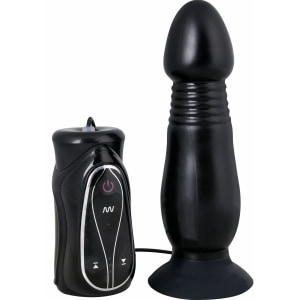 Vibrator Anal Pusher Negru Vibrator Anal Pusher Negru pe Domnisoare.ro
